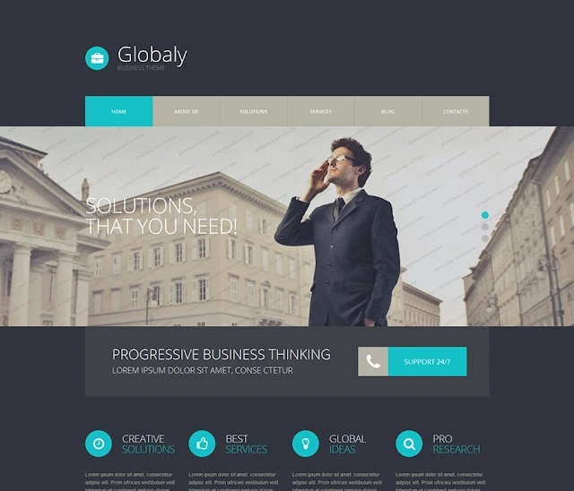 Free WordPress BusinessTheme